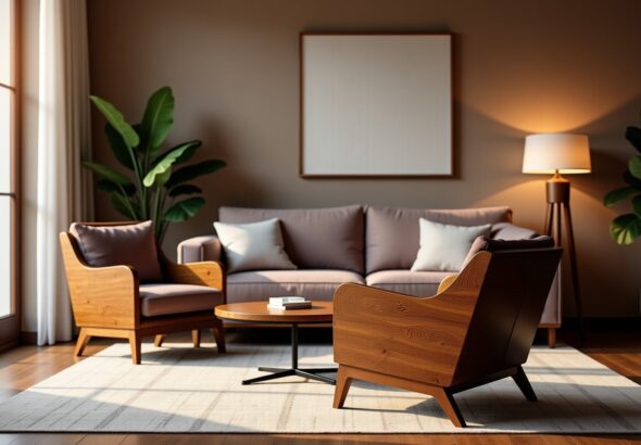 Quelle teinte de mur sublimerait vos meubles en chêne foncé ?