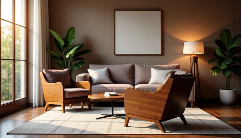 Quelle teinte de mur sublimerait vos meubles en chêne foncé ?