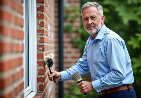 Techniques efficaces pour éliminer le salpêtre sur les murs extérieurs