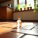 Le vinaigre blanc : une solution efficace pour nettoyer vos tomettes ?