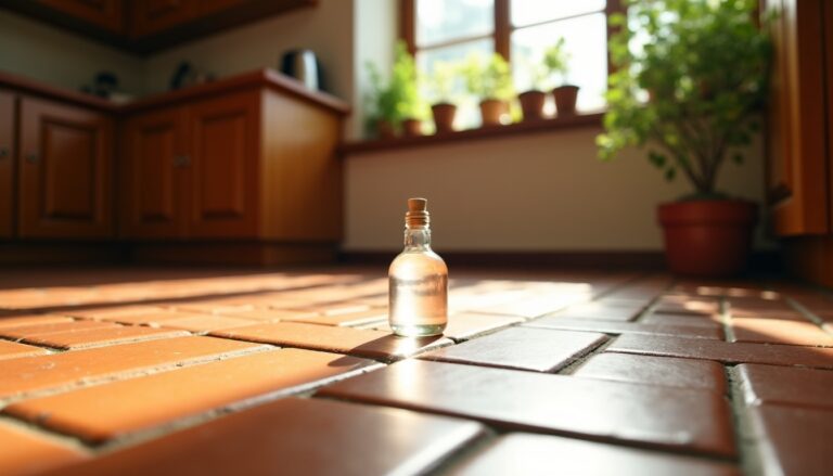 Le vinaigre blanc : une solution efficace pour nettoyer vos tomettes ?