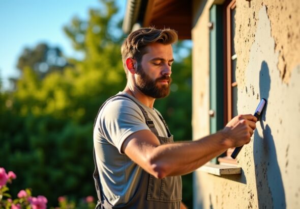 Guide pratique : Comment restaurer un crépi extérieur qui se décolle efficacement