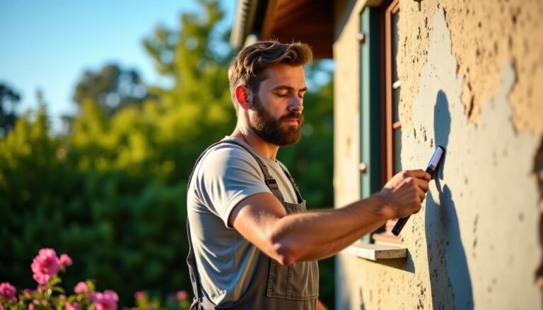 Guide pratique : Comment restaurer un crépi extérieur qui se décolle efficacement