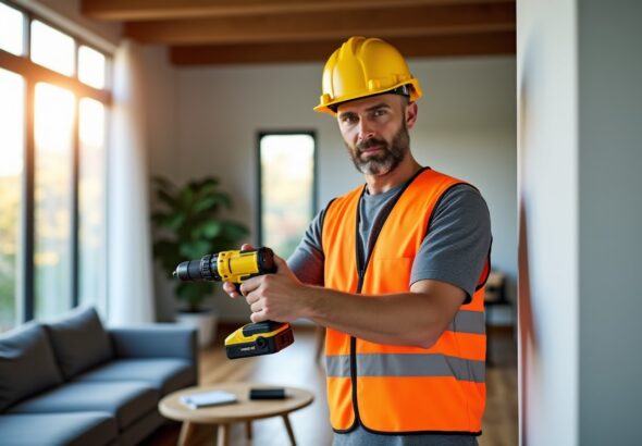 Percer un mur porteur : guide complet sur la réglementation et les précautions pour un trou de 10 cm