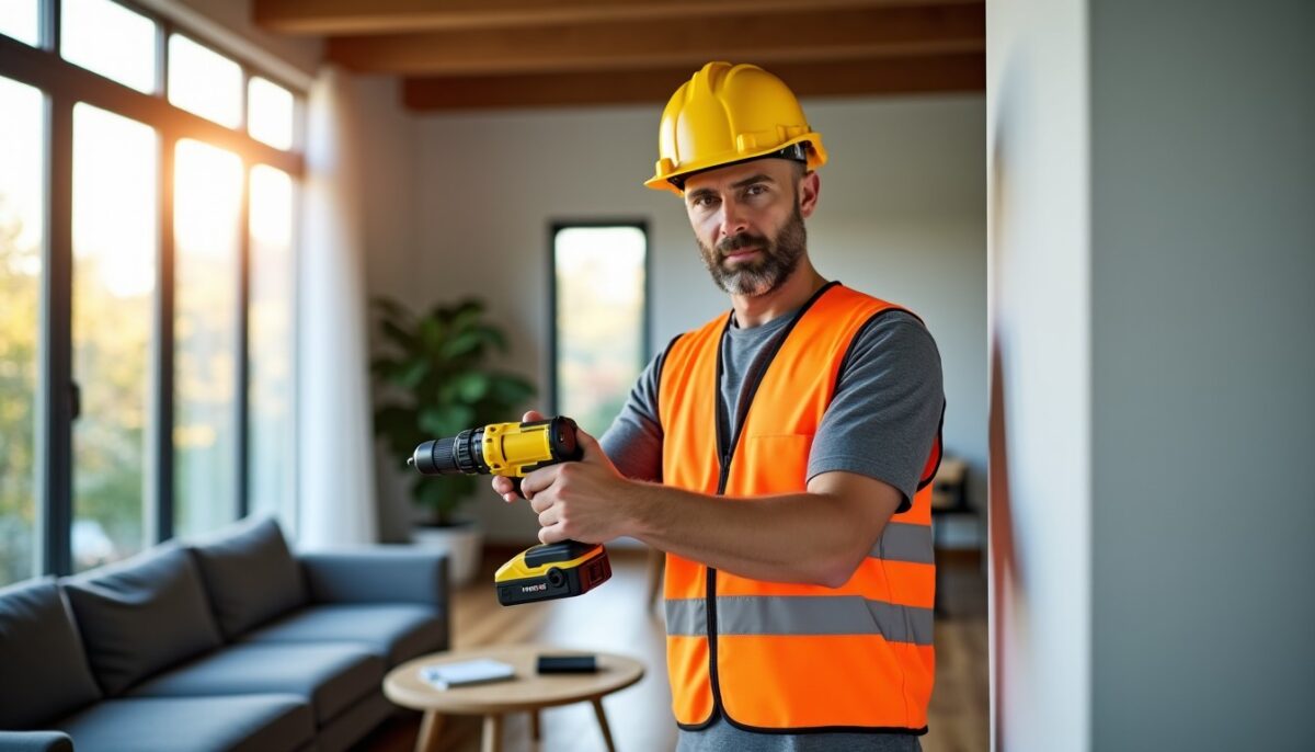 Percer un mur porteur : guide complet sur la réglementation et les précautions pour un trou de 10 cm