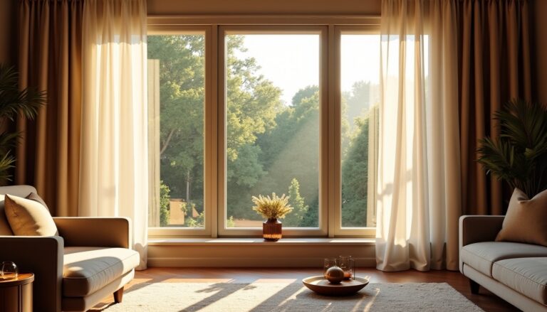 Guide pratique pour habiller élégamment une fenêtre à 3 vantaux