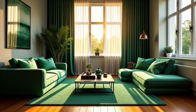 Vert bouteille : découvrez toutes les astuces pour l'adopter avec style chez vous