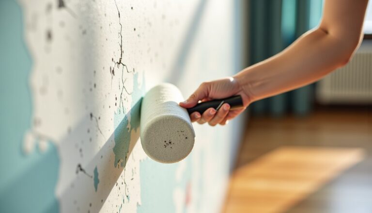 Peinture qui s’écaille au rouleau : conseils et solutions pour y remédier