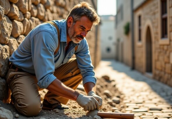Le joint de pierre à la chaux : guide de réalisation et points faibles à connaître