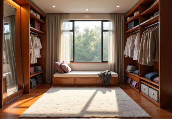 Cabine, en L ou linéaire : quel type de dressing correspond parfaitement à votre espace ?