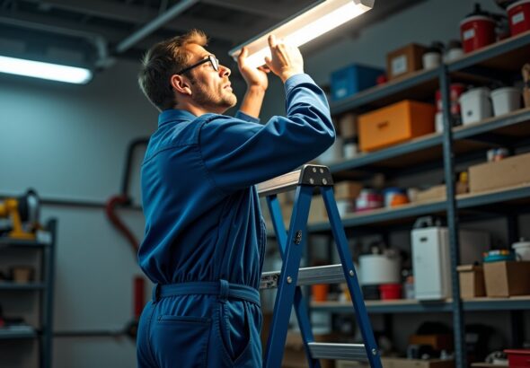 Comment bien orienter l'installation d'un néon dans votre garage ?