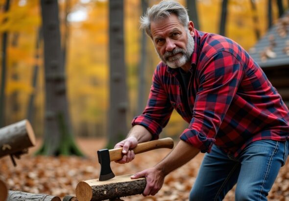 Les astuces essentielles pour couper du bois de chauffage efficacement et sans danger