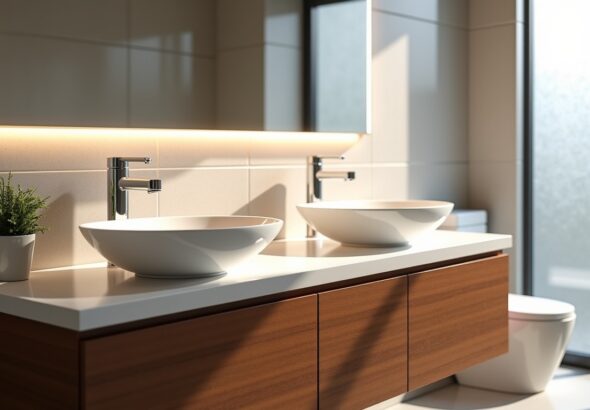 Comment installer une double vasque en utilisant une seule arrivée d’eau : guide pratique et astuces