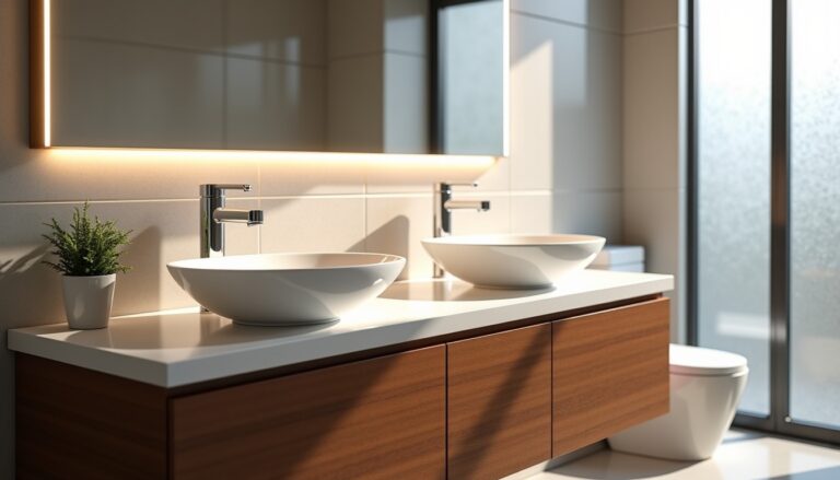 Comment installer une double vasque en utilisant une seule arrivée d’eau : guide pratique et astuces