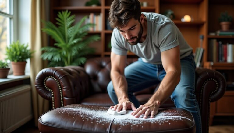 Nettoyer le cuir moisi avec du bicarbonate de soude : astuces et efficacité au banc d’essai