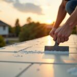 Utiliser la colle à carrelage comme enduit extérieur : une solution à envisager ?