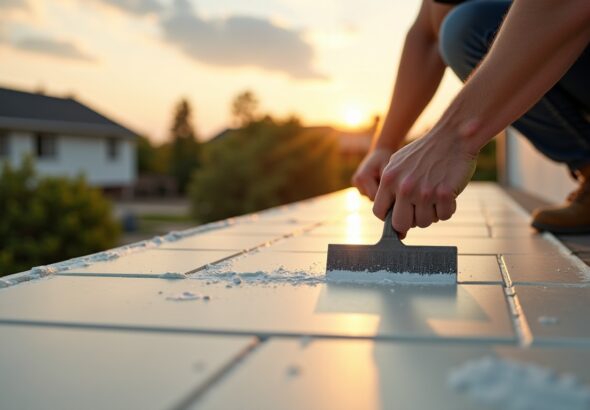 Utiliser la colle à carrelage comme enduit extérieur : une solution à envisager ?