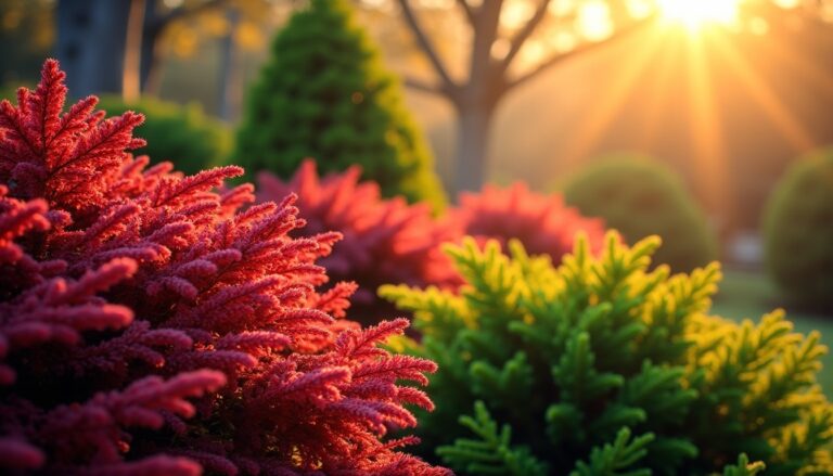 Les 10 meilleurs arbustes rouges à feuilles persistantes pour sublimer votre jardin toute l'année