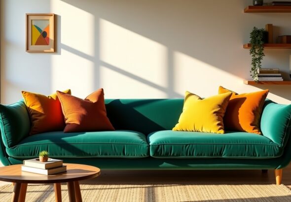 Aménagement intérieur : créez un canapé banquette sur mesure pour une décoration qui vous ressemble