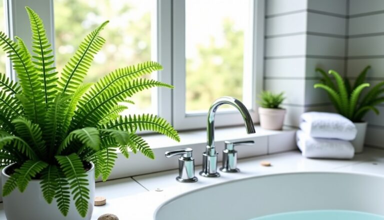 La fougère de Boston : un atout verdoyant pour votre salle de bain ?