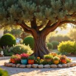 Comment sublimer le pied de votre olivier : idées de décoration originales et élégantes