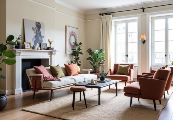 Petit salon, grand style : 4 astuces pour un aménagement malin