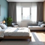 Quelle est la configuration en chambres d’un appartement T3 ?
