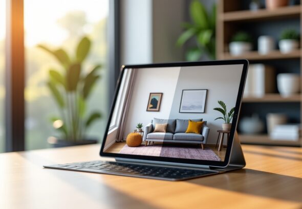 Retouche photo IA ou modélisation 3D : logiciel home staging changetoninterieur.com explique
