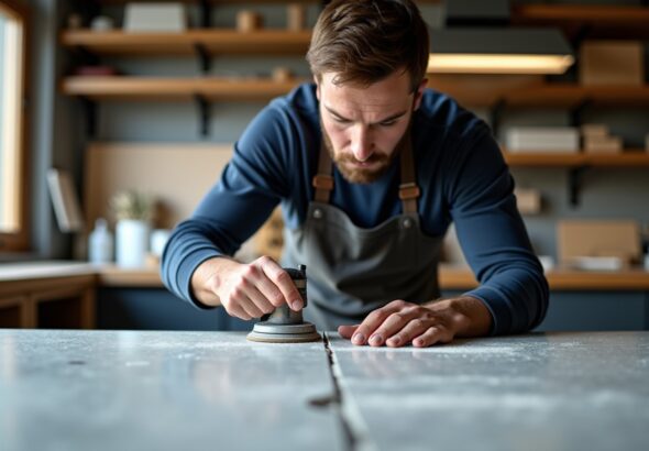 Guide pratique pour réaliser une jonction invisible entre vos plans de travail