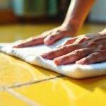 Astuces efficaces pour redonner de l'éclat à un lino jauni