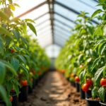 Optimiser l’espace : combien de pieds de tomates planter dans une serre de 6 m² ?