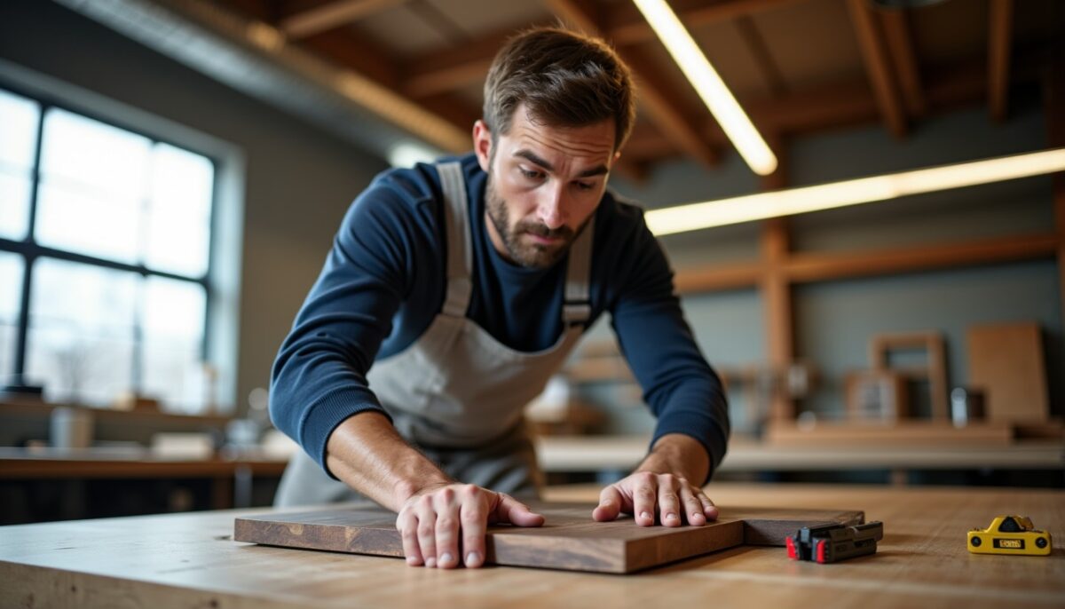 Guide pratique : assembler deux plans de travail pour créer une table solide et esthétique
