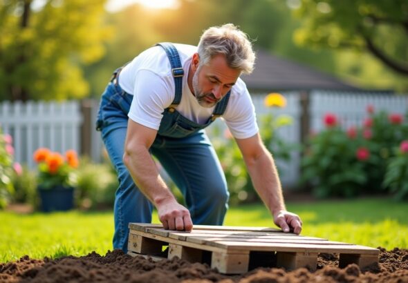 Comment niveler parfaitement un terrain grâce à une palette : le guide ultime