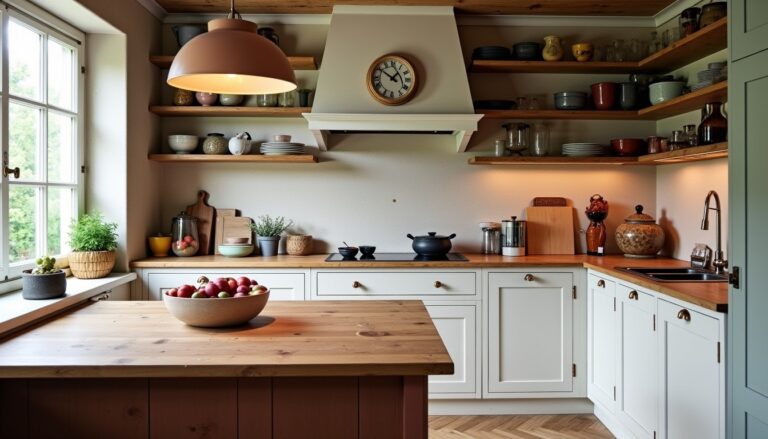 Quelles teintes choisir pour une cuisine au style rustique ?